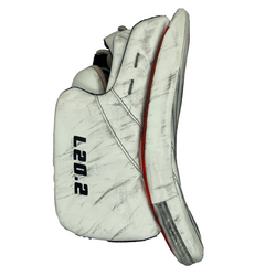 True L20.2 - Ensemble complet de protections de gardien de but Pro Stock d'occasion (blanc/noir/orange)