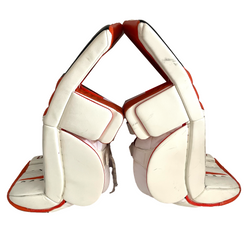True L12.2 - Ensemble complet de protections de gardien de but Pro Stock d'occasion (blanc/noir/orange)