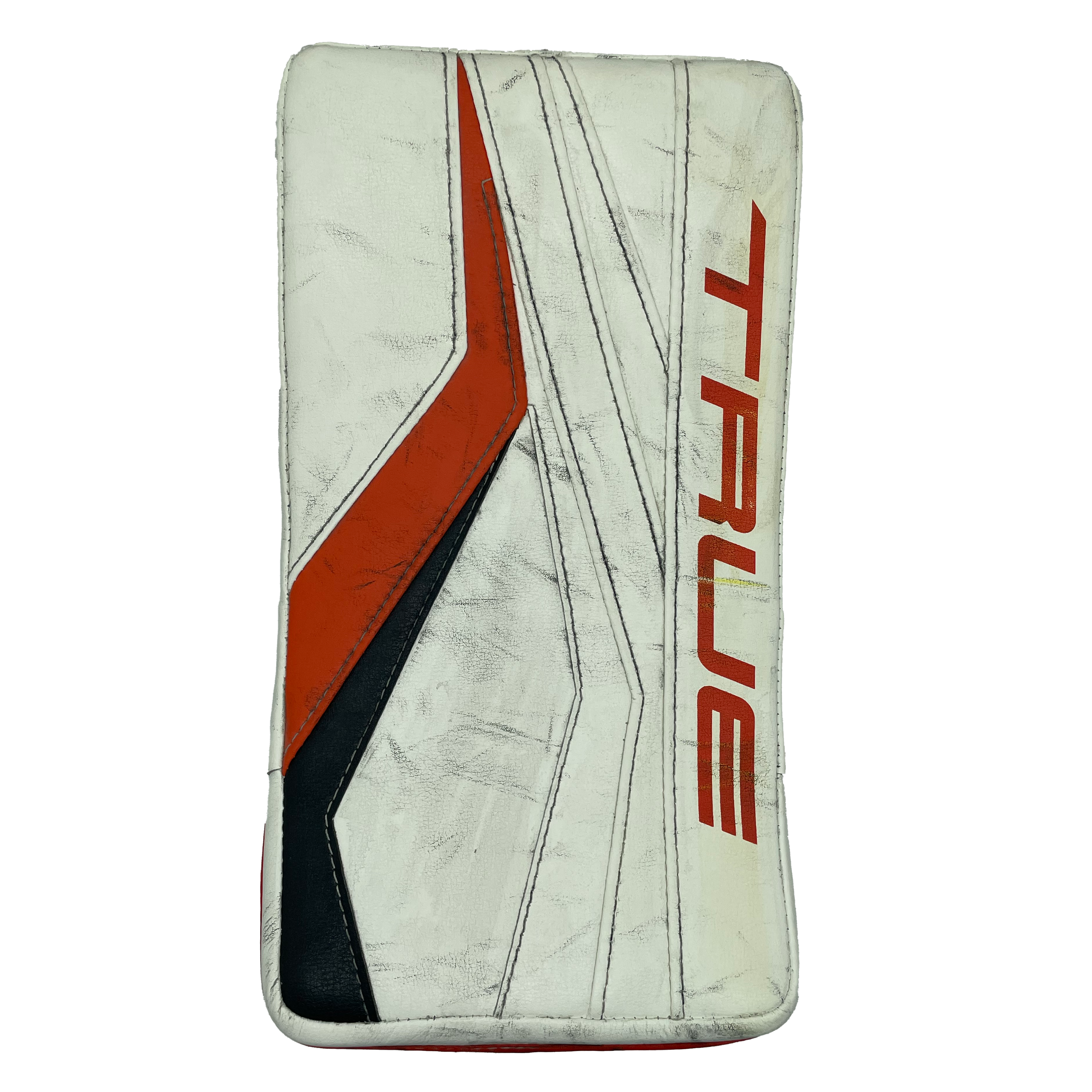 True L12.2 - Ensemble complet de protections de gardien de but Pro Stock d'occasion (blanc/noir/orange)