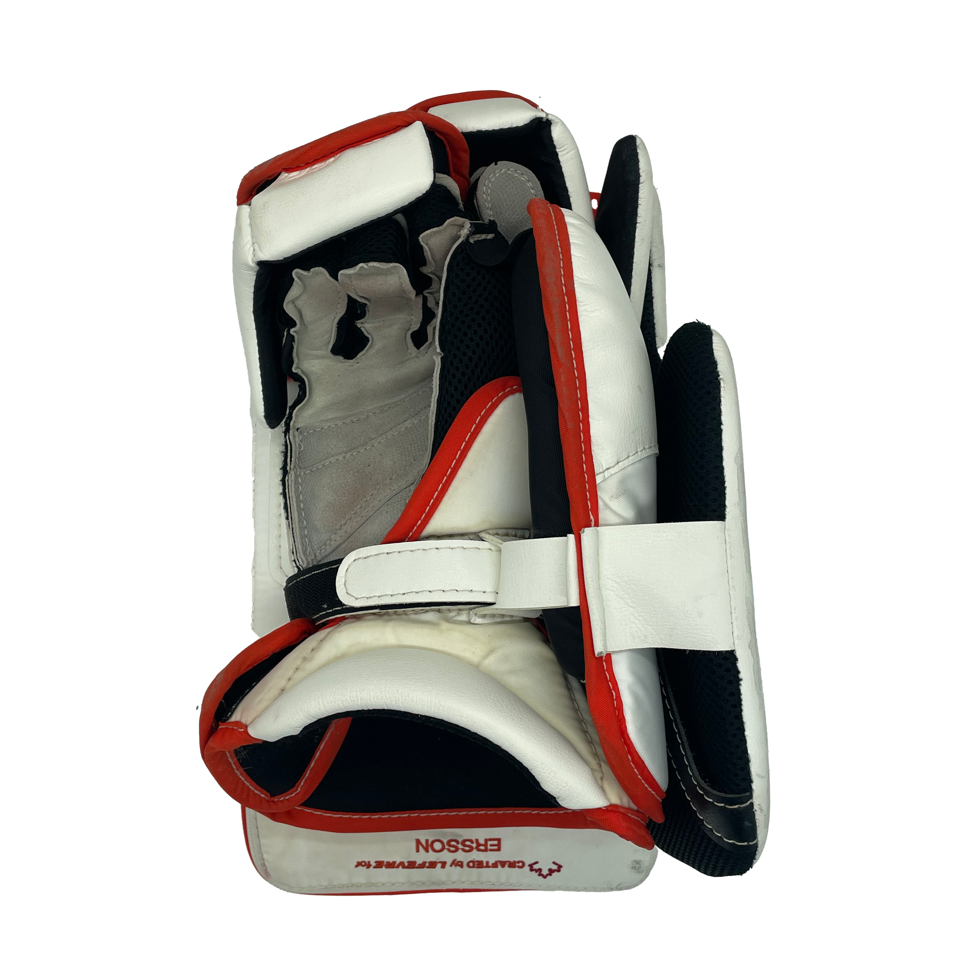 True L12.2 - Ensemble complet de protections de gardien de but Pro Stock d'occasion (blanc/noir/orange)