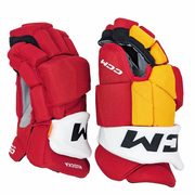 CCM HGJSPP - Gant NHL Pro Stock - Adam Ruzicka (Rouge/Jaune/Blanc)
