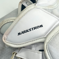 Bauer Vapor Hyperlite 2 - Gant de gardien Pro Stock d'occasion - Jacob Markstrom (blanc/rouge/jaune)
