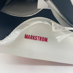 CCM Extreme Flex 5 - Gant de gardien de but professionnel de la LNH - Jacob Markstrom (blanc/rouge/jaune)