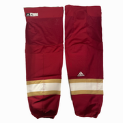 NCAA - Used Adidas Hockey Socks (Maroon/Gold/White)