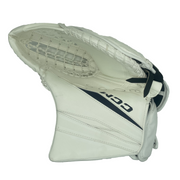 CCM Axis XF Pro - New Pro Stock Goalie Glove (White/Navy)