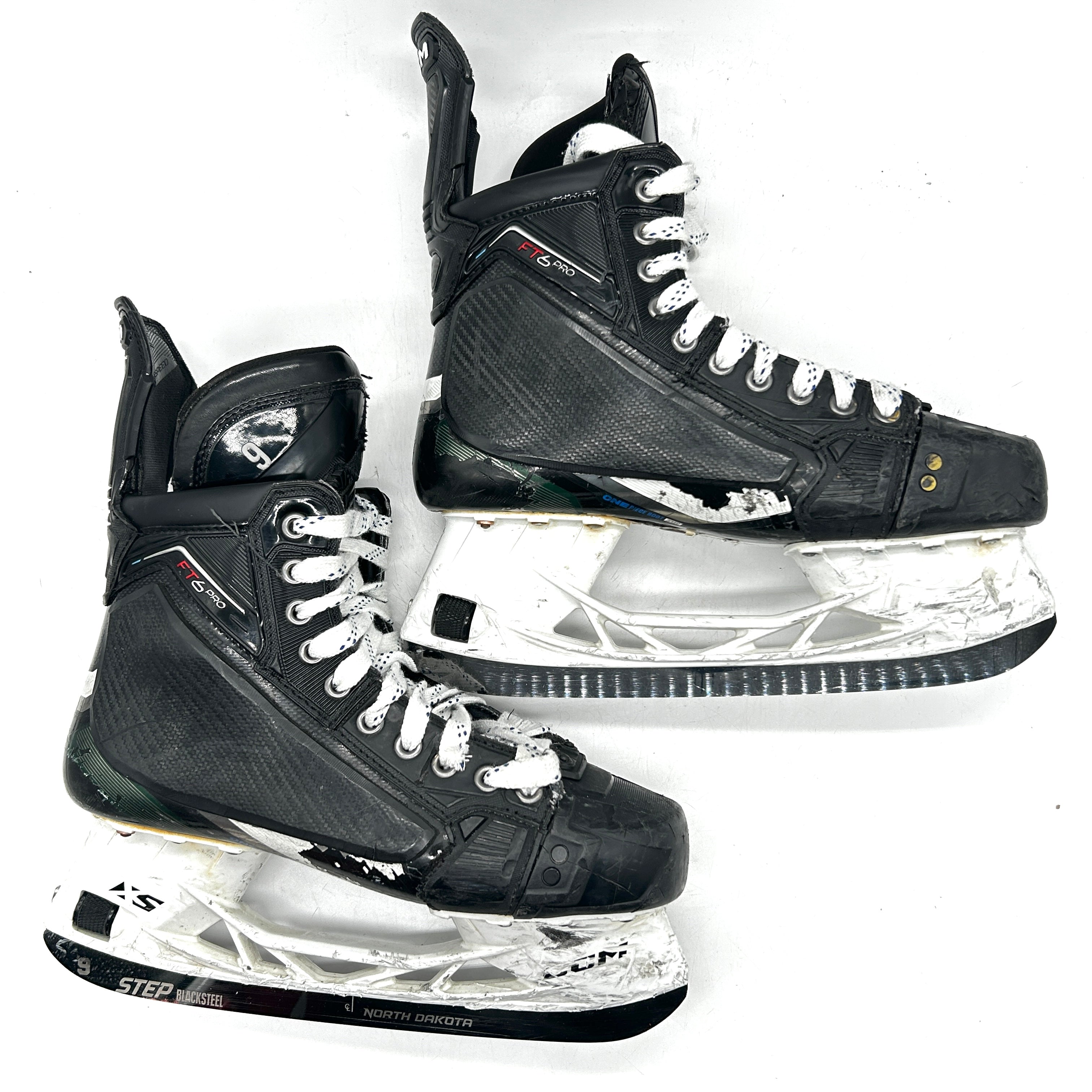CCM Jetspeed FT6 Pro - Used NHL Pro Stock Skates - Jackson Blake - Size 8.5