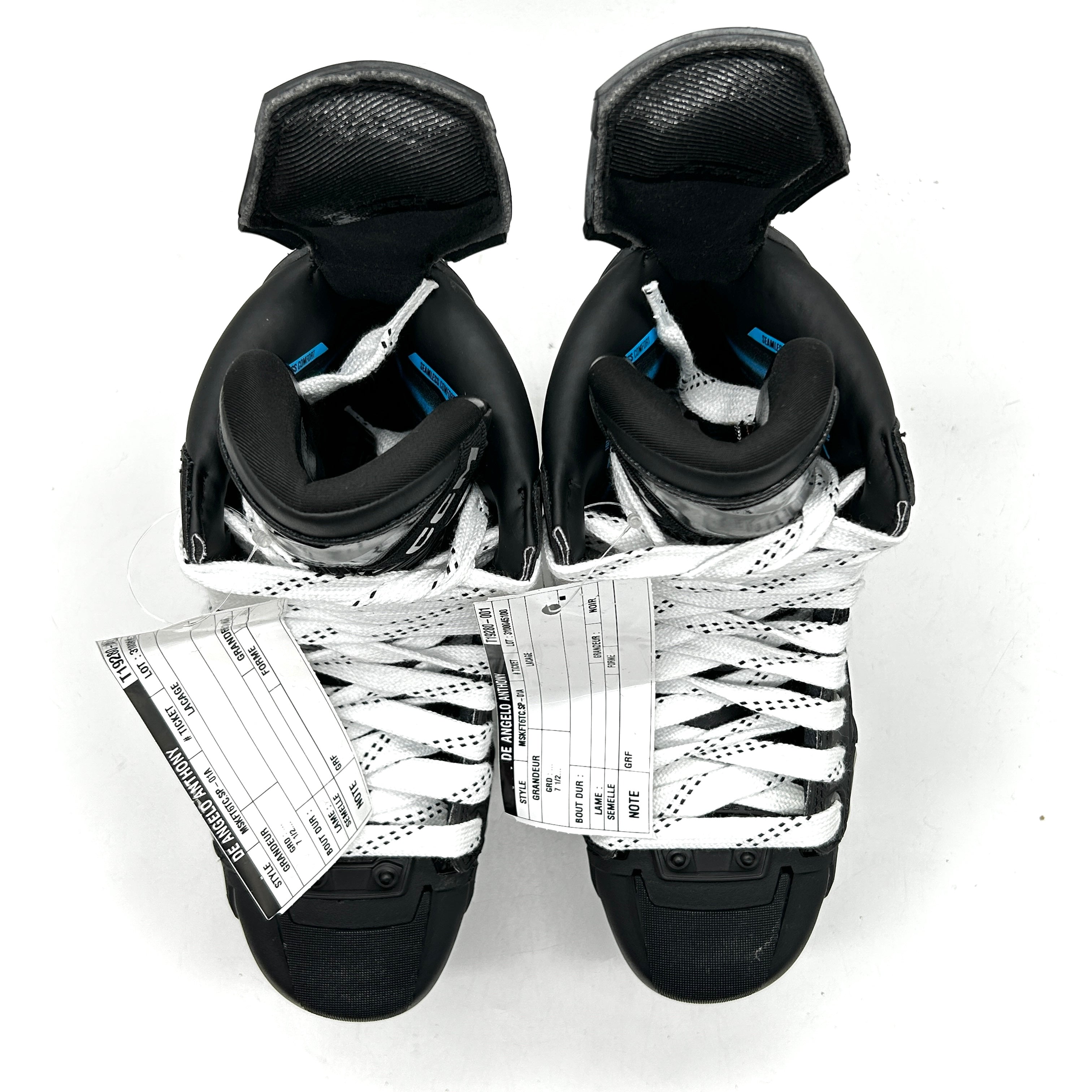 CCM Jetspeed FT6 Pro - NHL Pro Stock Skates - Tony De Angelo - Size 7.5