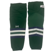 NCAA - Chaussettes Under Armour d'occasion (vert/bleu marine/blanc)