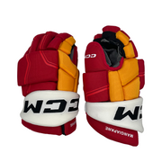 CCM HGQLPP - Gant NHL Pro Stock - Andrew Mangiapane (Rouge/Jaune/Blanc) 