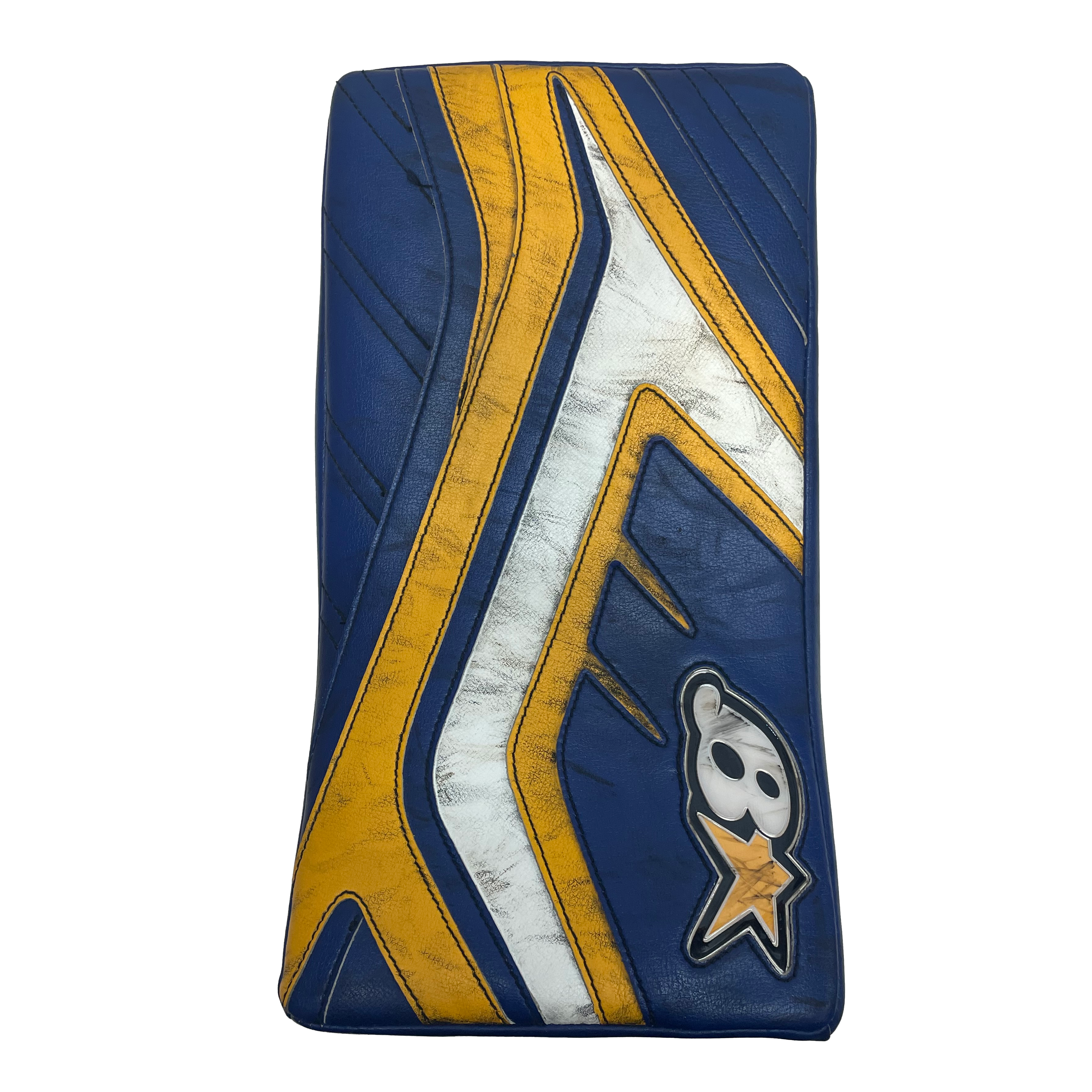 Brians Gnetik 4 - Ensemble complet de gardien de but senior Pro Stock d'occasion (bleu/jaune)