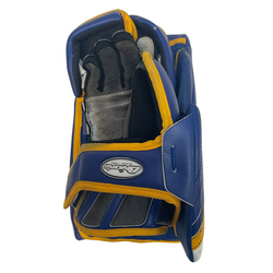 Brians Gnetik 4 - Ensemble complet de gardien de but senior Pro Stock d'occasion (bleu/jaune)
