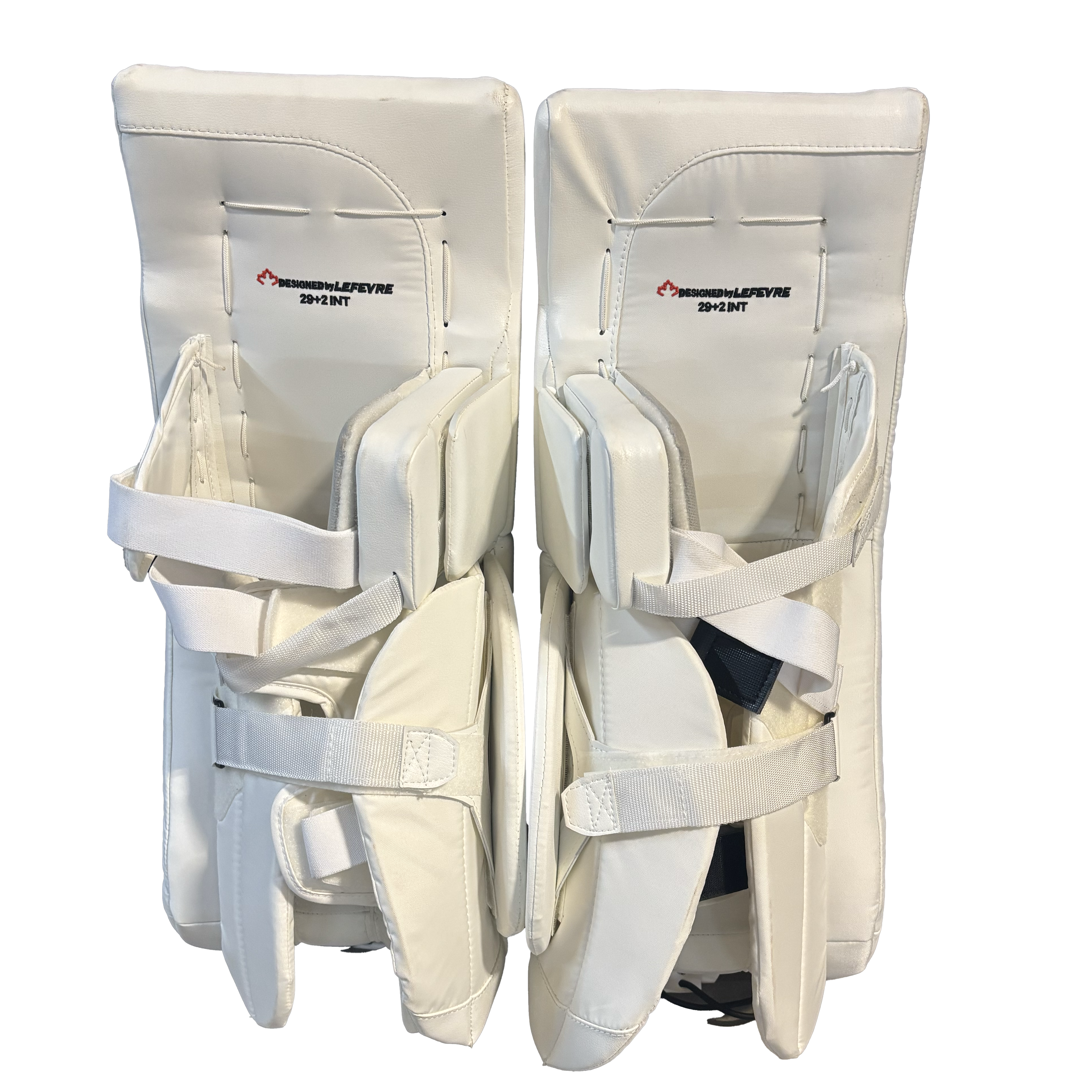 True Catalyst 7X3 - New Goalie Pad Set - Intermediate (White)