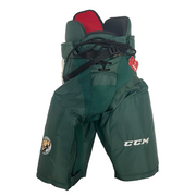 CCM HPWMP 2 - Pantalon de hockey NCAA Pro Stock pour femme (vert/blanc)