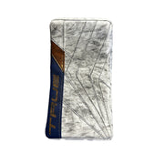 True Catalyst PX3 - Used Pro Stock Goalie Blocker (White/Blue/Gold) #2