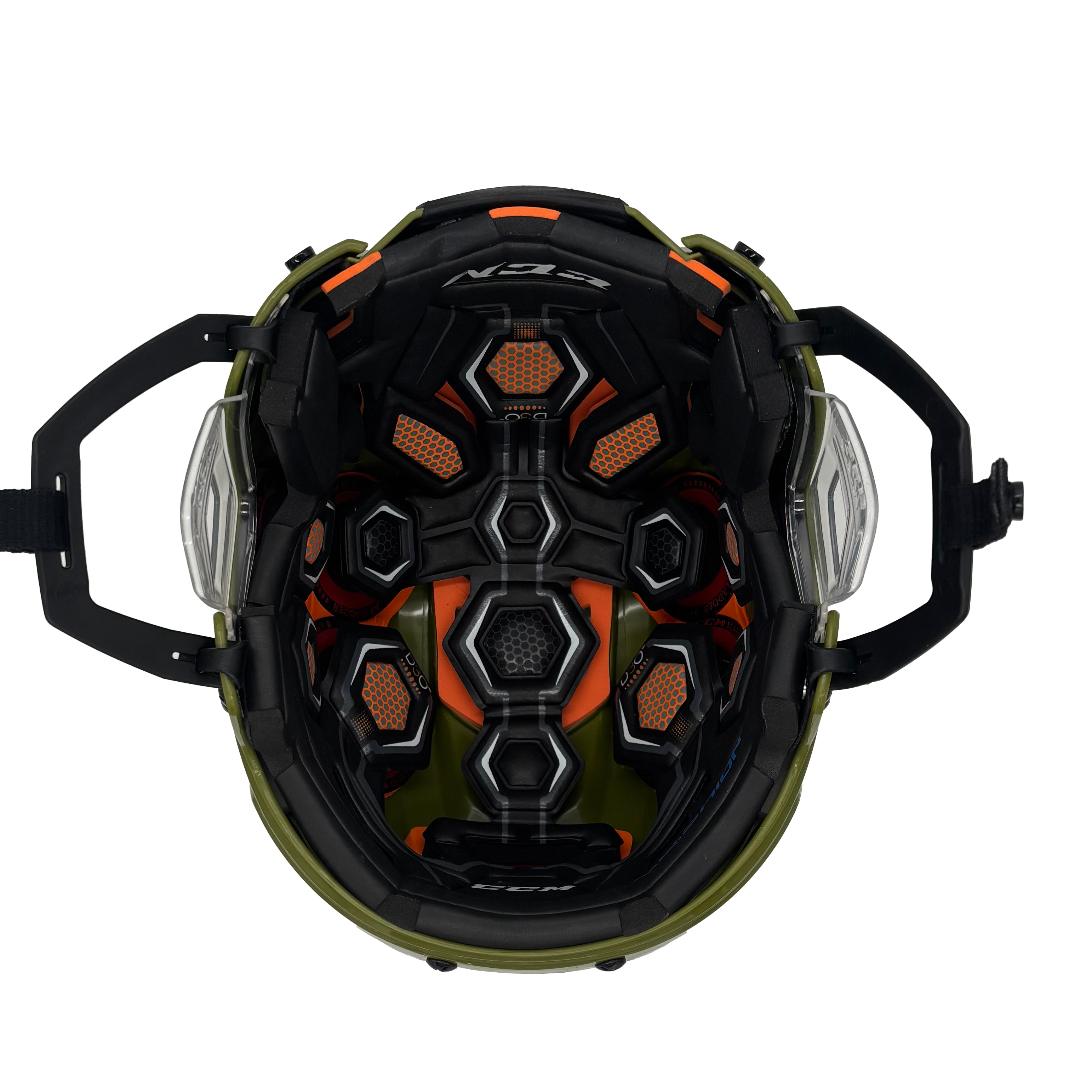 CCM Tacks 710 - Hockey Helmet (Olive Green)