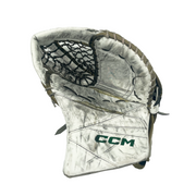 CCM Axis 2 - Gant de gardien de but Pro Stock d'occasion (blanc/vert/or)
