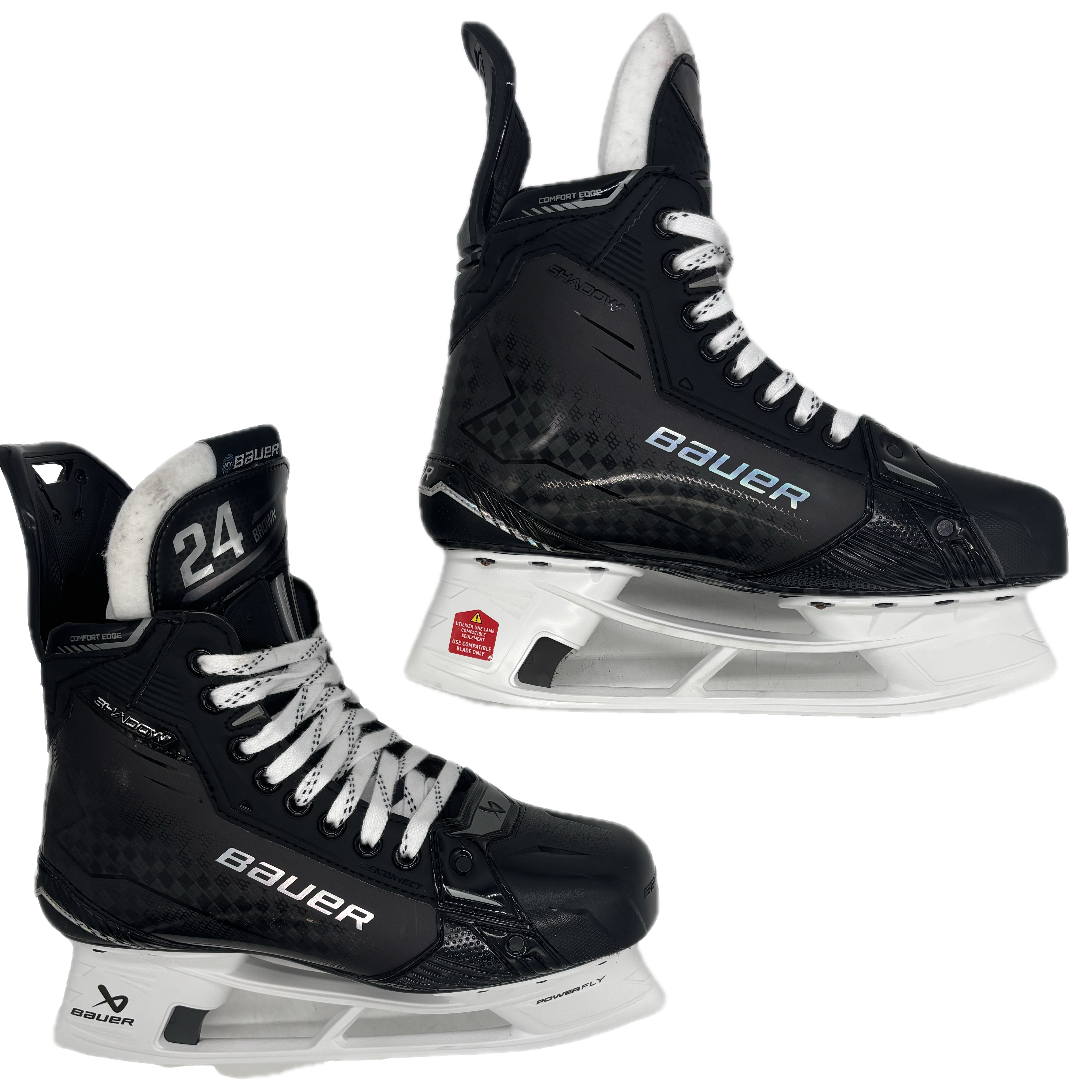 Bauer Supreme Shadow - NCAA Pro Stock Hockey Skates - Size 8E