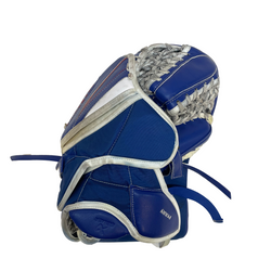 Bauer Vapor Hyperlite 2 - Ensemble de gardien de but complet Pro Stock Senior d'occasion (blanc/bleu/rouge)