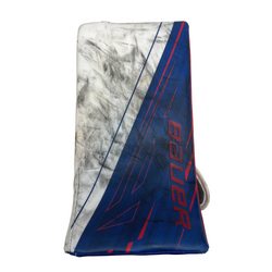 Bauer Vapor Hyperlite 2 - Ensemble de gardien de but complet Pro Stock Senior d'occasion (blanc/bleu/rouge)