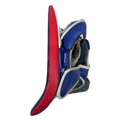 Bauer Vapor Hyperlite 2 - Bloqueur de gardien Pro Stock d'occasion (blanc/bleu/rouge)