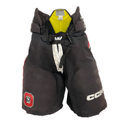 CCM HPTK - Pantalon de hockey OHL Pro Stock d'occasion (noir/rouge/blanc)