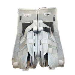 Bauer Supreme Mach - Ensemble de protections Jake Allen NHL Pro Stock d'occasion - Canadiens de Montréal (blanc/rouge/bleu)