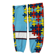 NCAA - Chaussettes de hockey usagées (pièce de puzzle)
