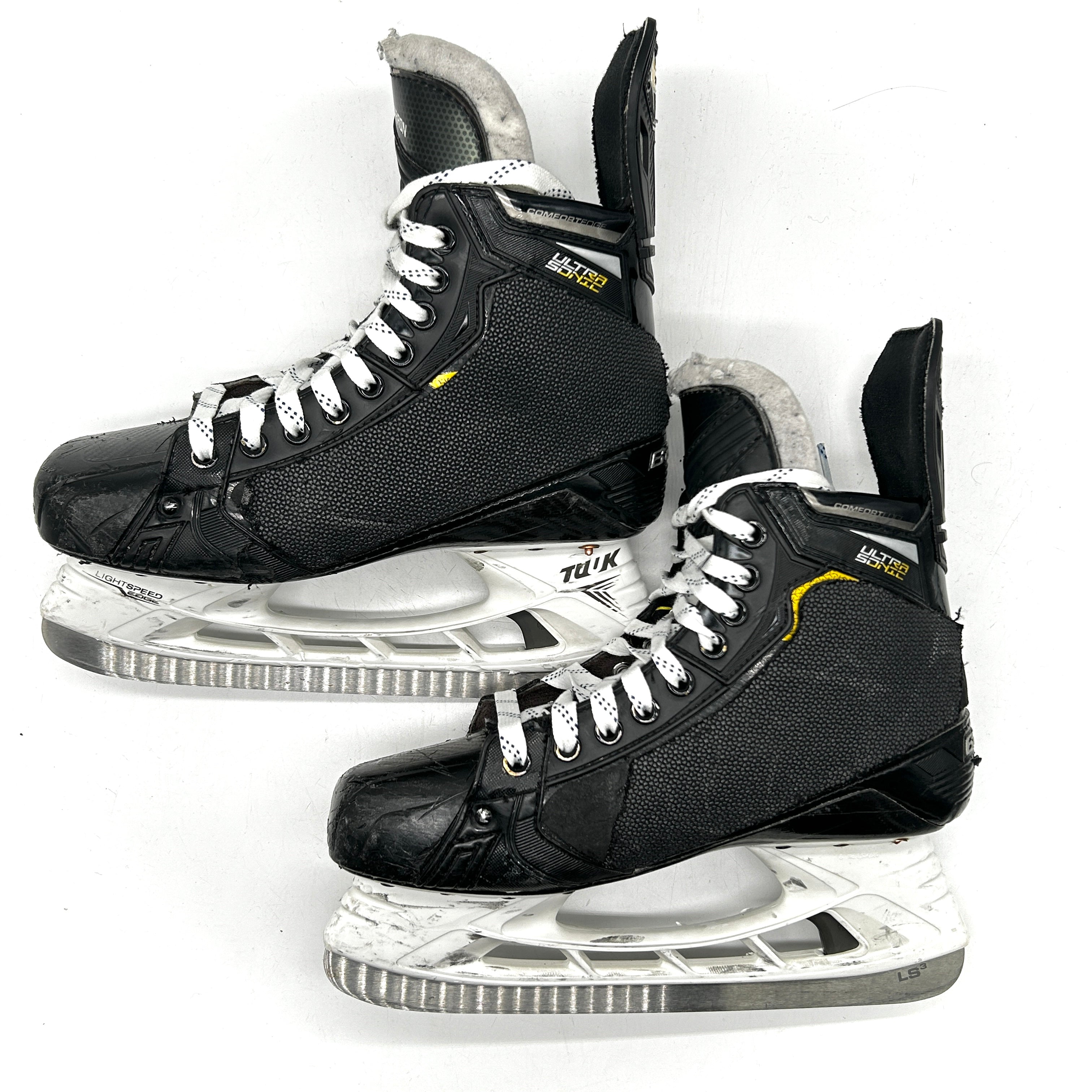 Bauer Supreme Ultrasonic - Used NHL Pro Stock Skates - Justin Barron - Size 8.5