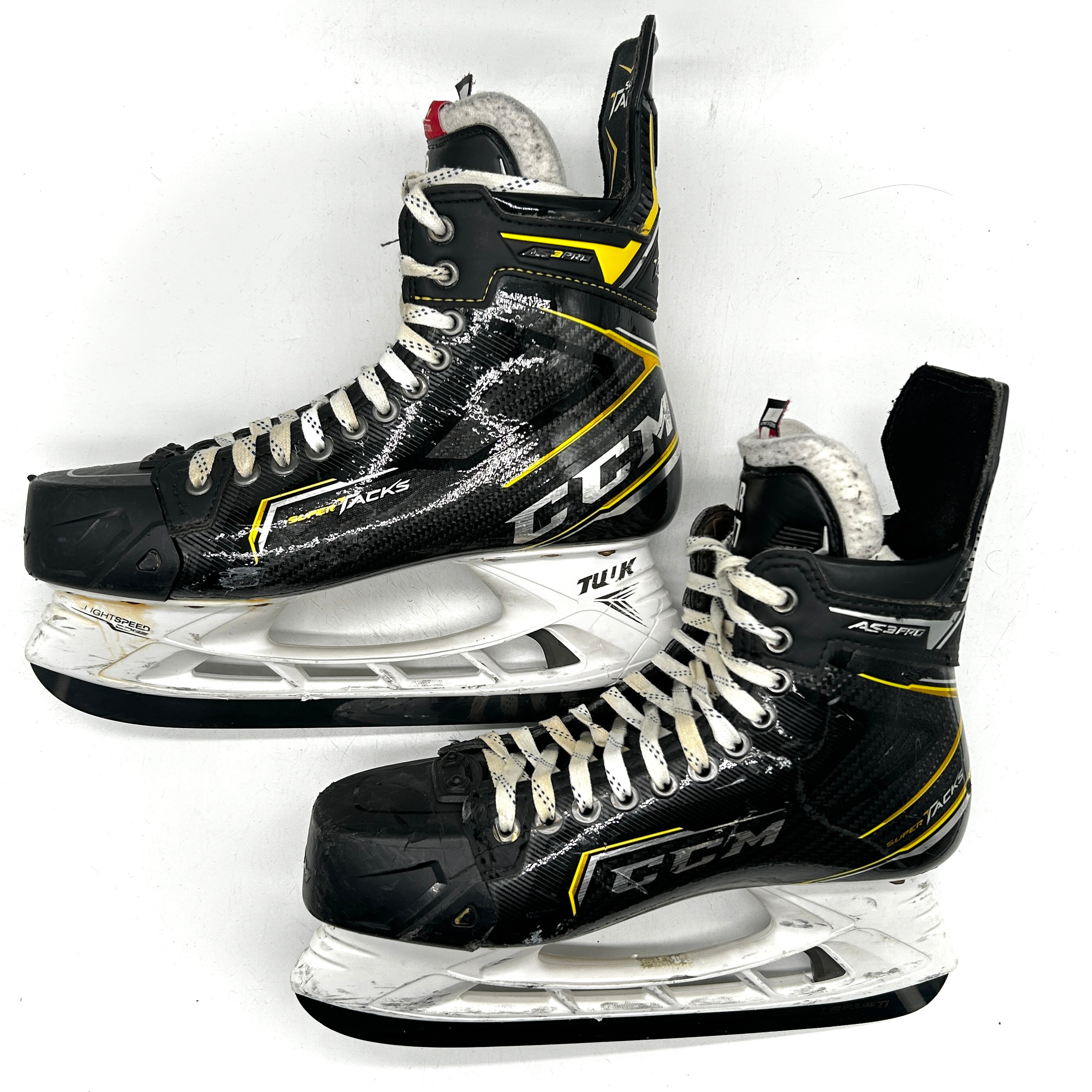 CCM Super Tacks AS3 Pro - Used NHL Pro Stock Skates - Alexander Romanov - Size 10R