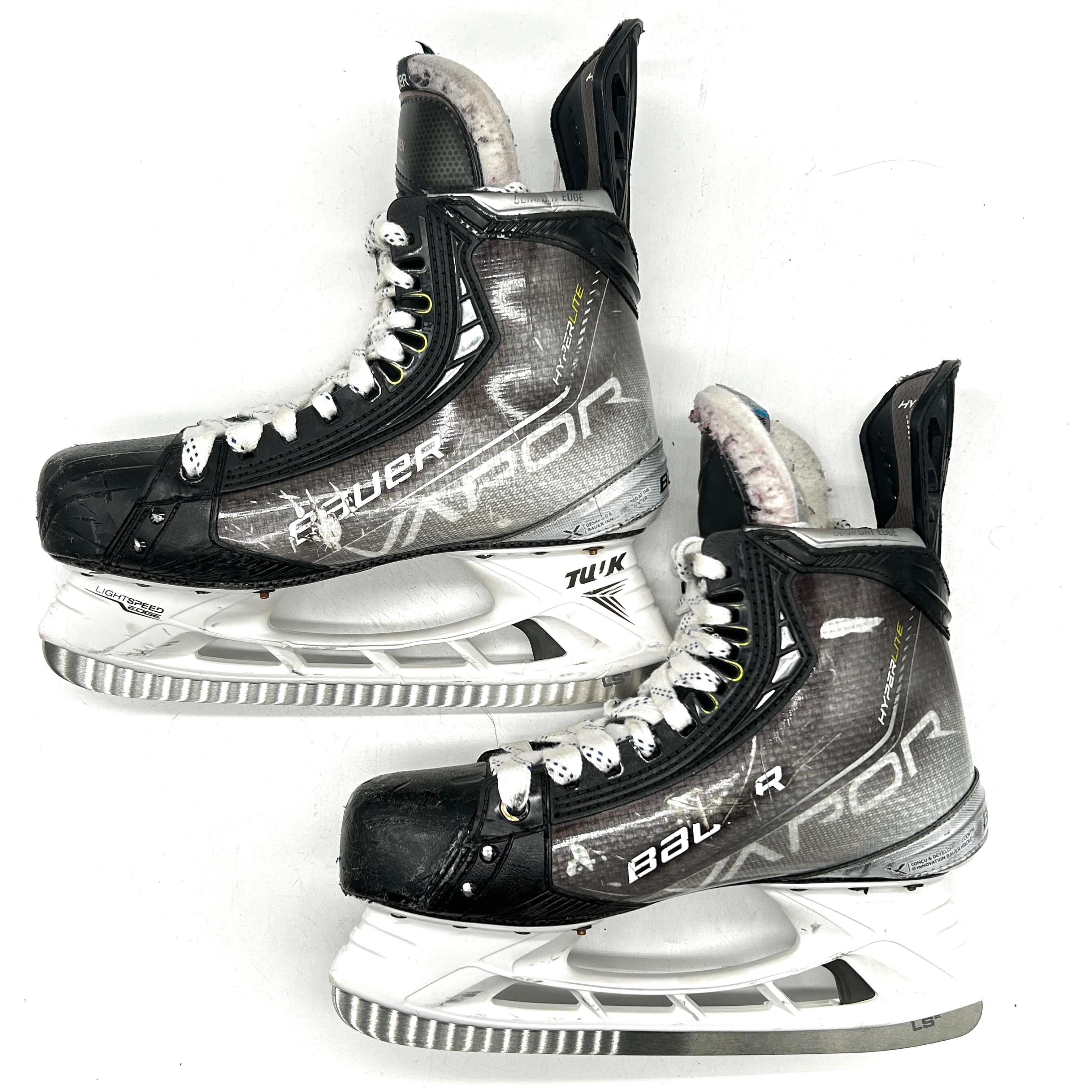 Bauer Vapor Hyperlite - Used NHL Pro Stock Skates - Jesse Ylonen - Size 8