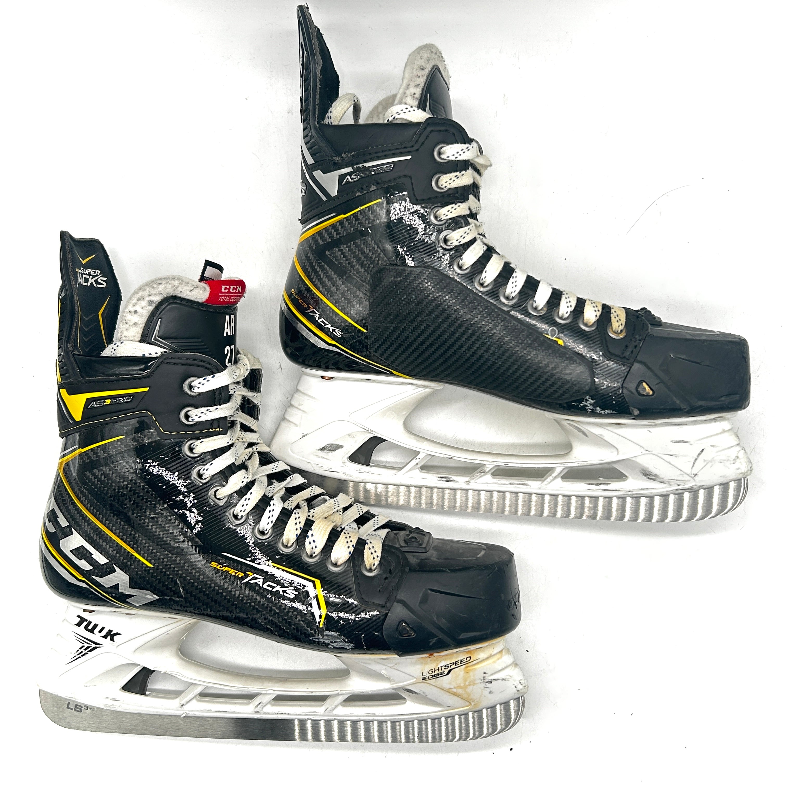 CCM Super Tacks AS3 Pro - Used NHL Pro Stock Skates - Alexander Romanov - Size 10.5R