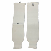 Nike - Chaussettes de hockey en tricot d'occasion (blanches)