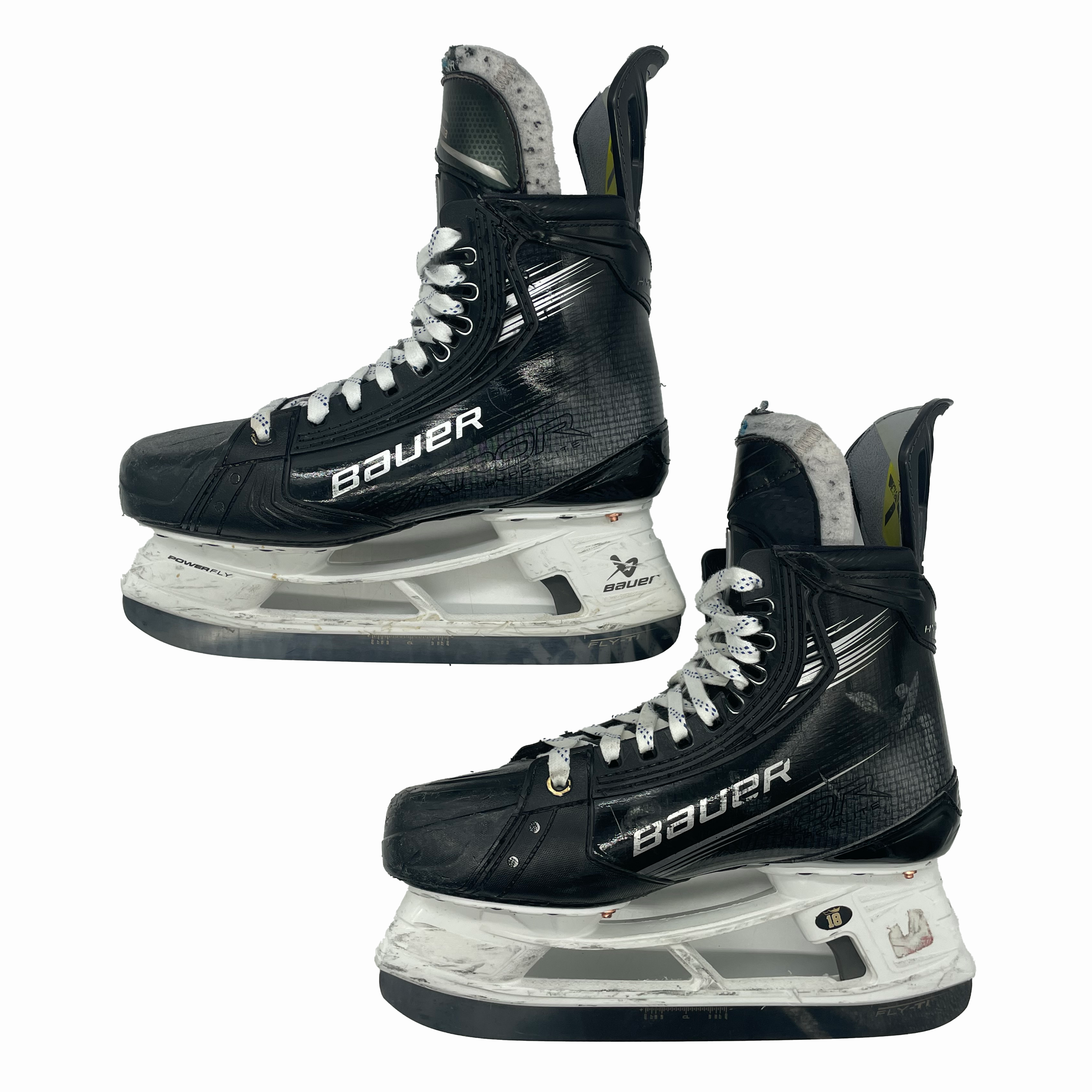 Bauer Vapor Hyperlite 2 - Used Pro Stock Hockey Skate - Size 7.5EE (Black)