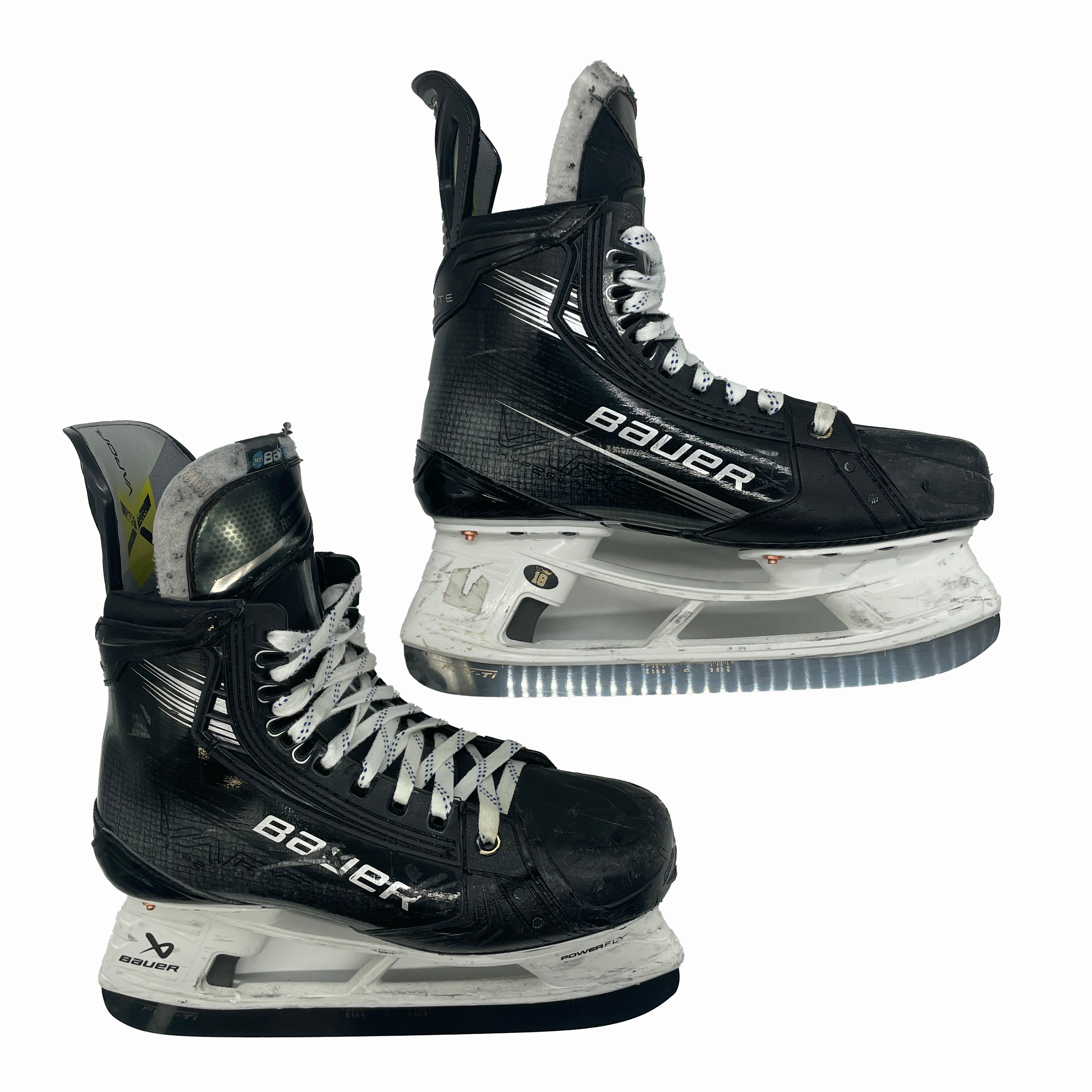 Bauer Vapor Hyperlite 2 - Used Pro Stock Hockey Skate - Size 7.5EE (Black)