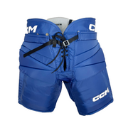 CCM HPG12A - Pantalon de gardien de but de hockey Pro Stock (bleu roi)