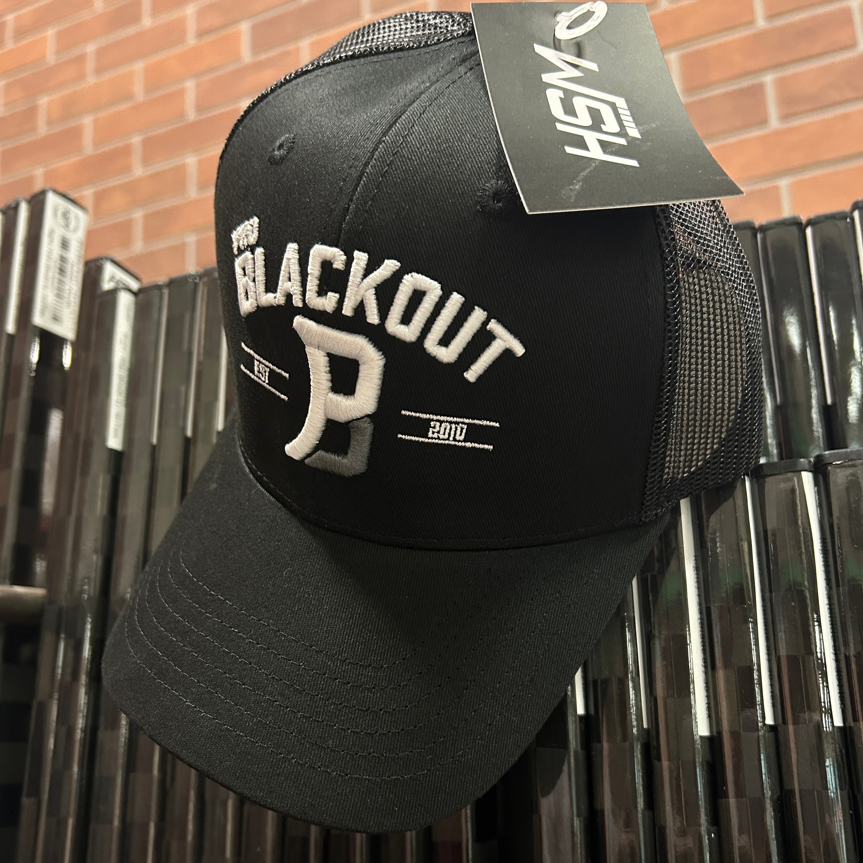 Pro Blackout MeshBack Hat