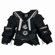 Vaughn Velocity V9 Pro Carbon – Plastron de gardien de but Pro Stock d'occasion (noir)