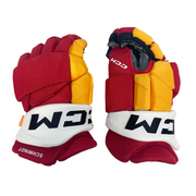 CCM HGJSPP - Gant NHL Pro Stock - Cole Schwindt (Rouge/Jaune/Blanc)