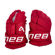 Bauer Vapor Hyperlite - Gants NCAA Pro Stock (rouge) - Intermédiaire