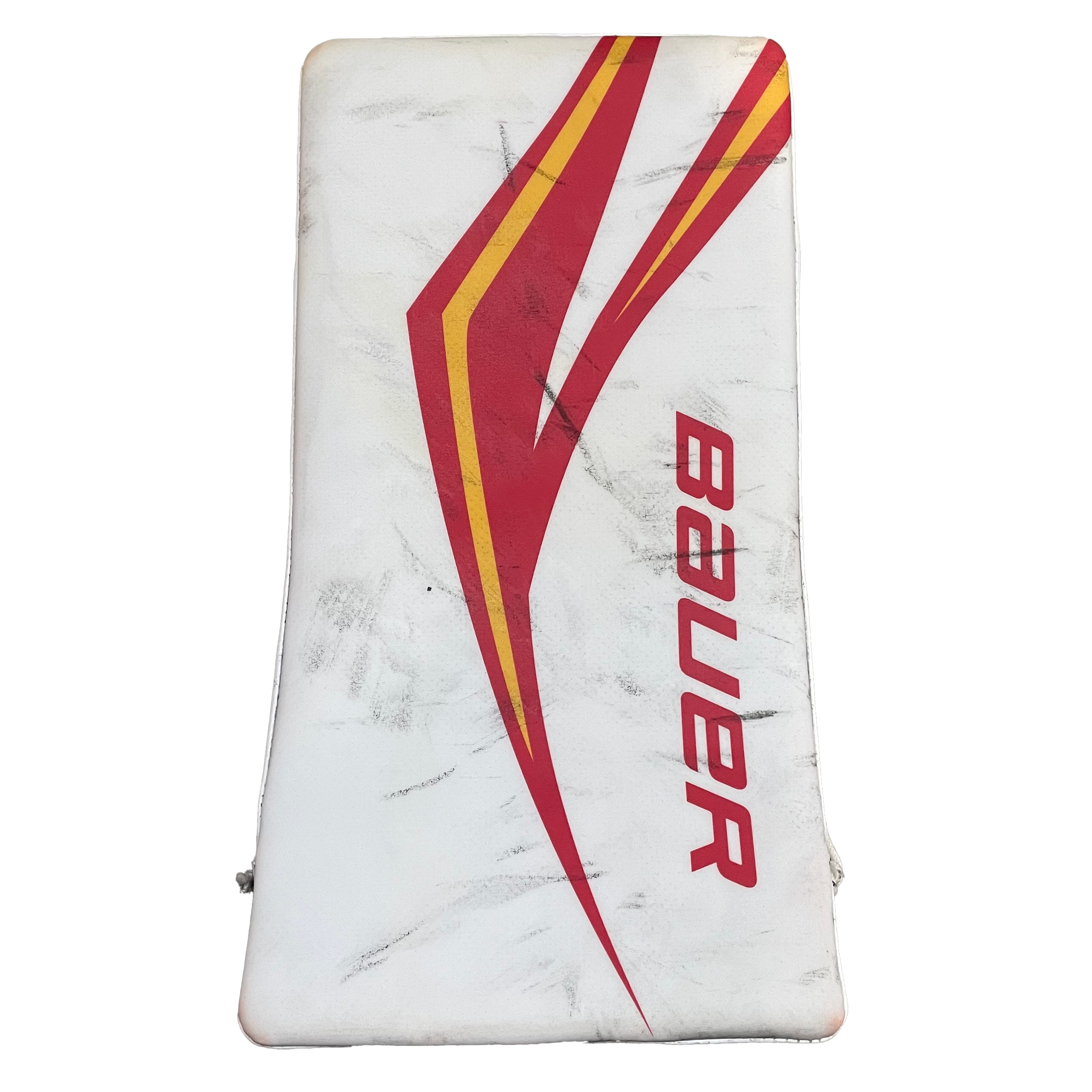 Bauer Vapor Hyperlite 2 - Used Pro Stock Goalie Full Set (White/Red/Yellow)