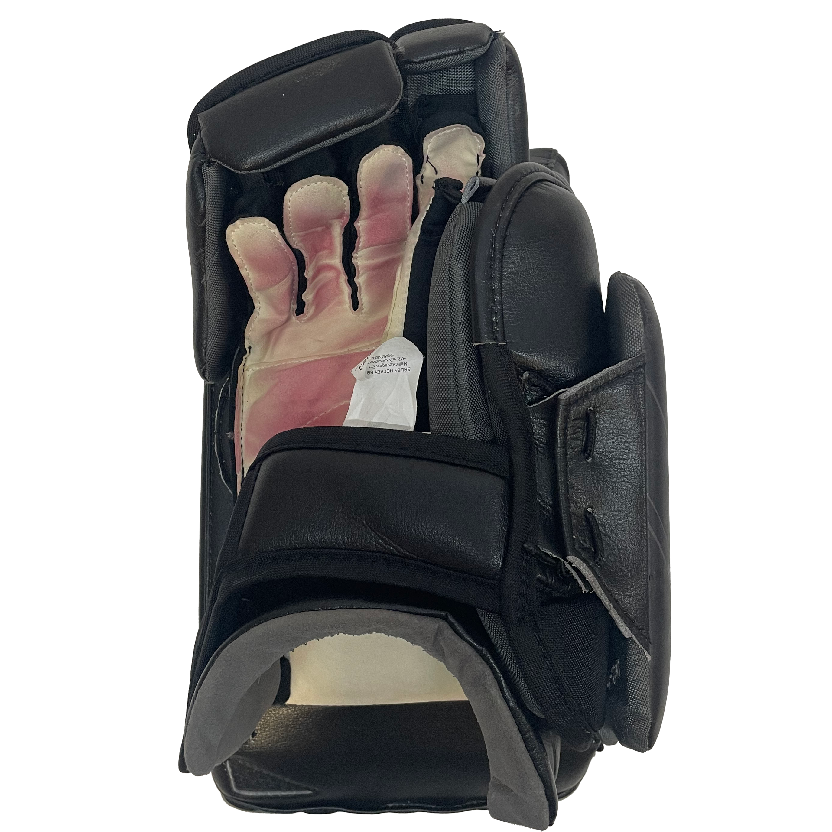 Bauer Vapor Hyperlite 2 - Used Pro Stock Goalie Full Set (Black/Yellow/Red)