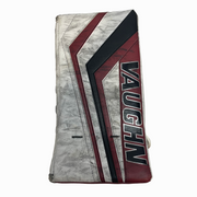 Vaughn Ventus SLR2 - Used Pro Stock Goalie Blocker (White/Maroon/Black)