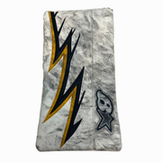 Brian's Iconik - Used AHL Pro Stock Goalie Blocker (White/Black/Yellow)