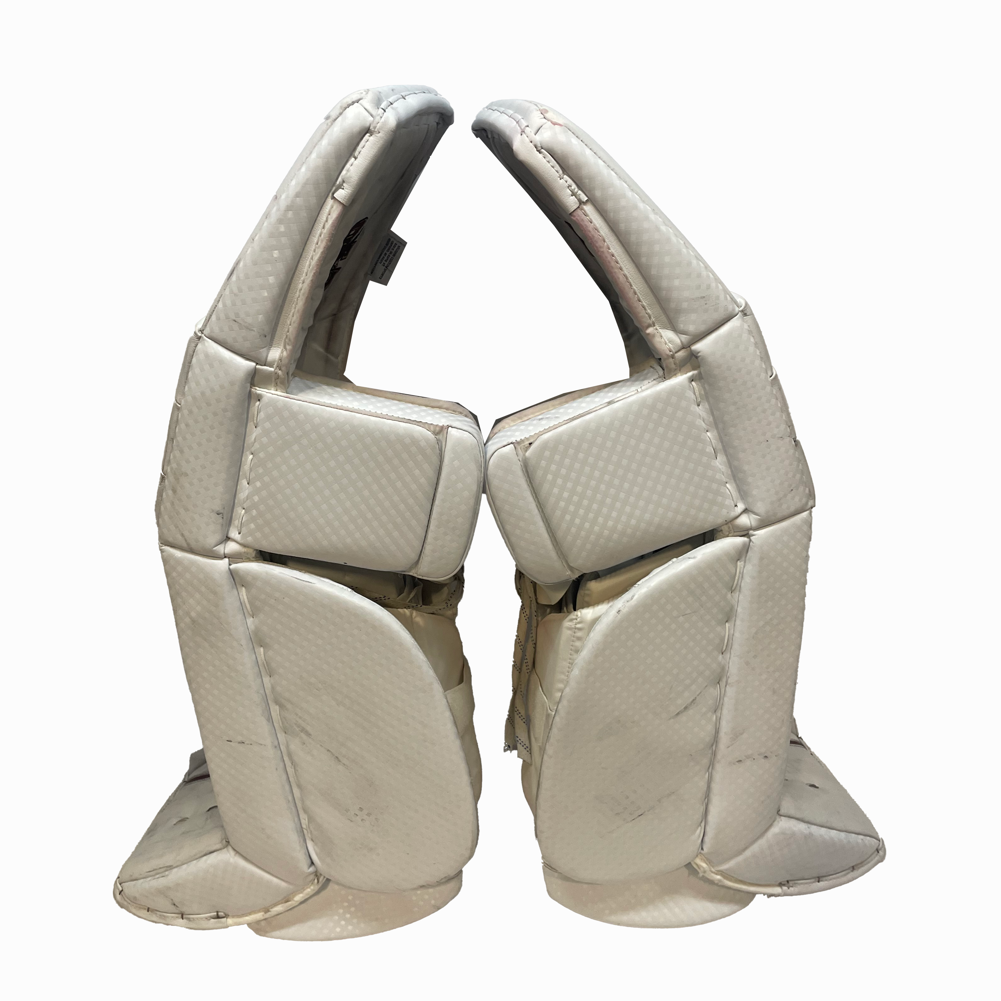 Vaughn Velocity VX1 - Used NCAA Pro Stock Goalie Full Set (White/Maroon/Gold)