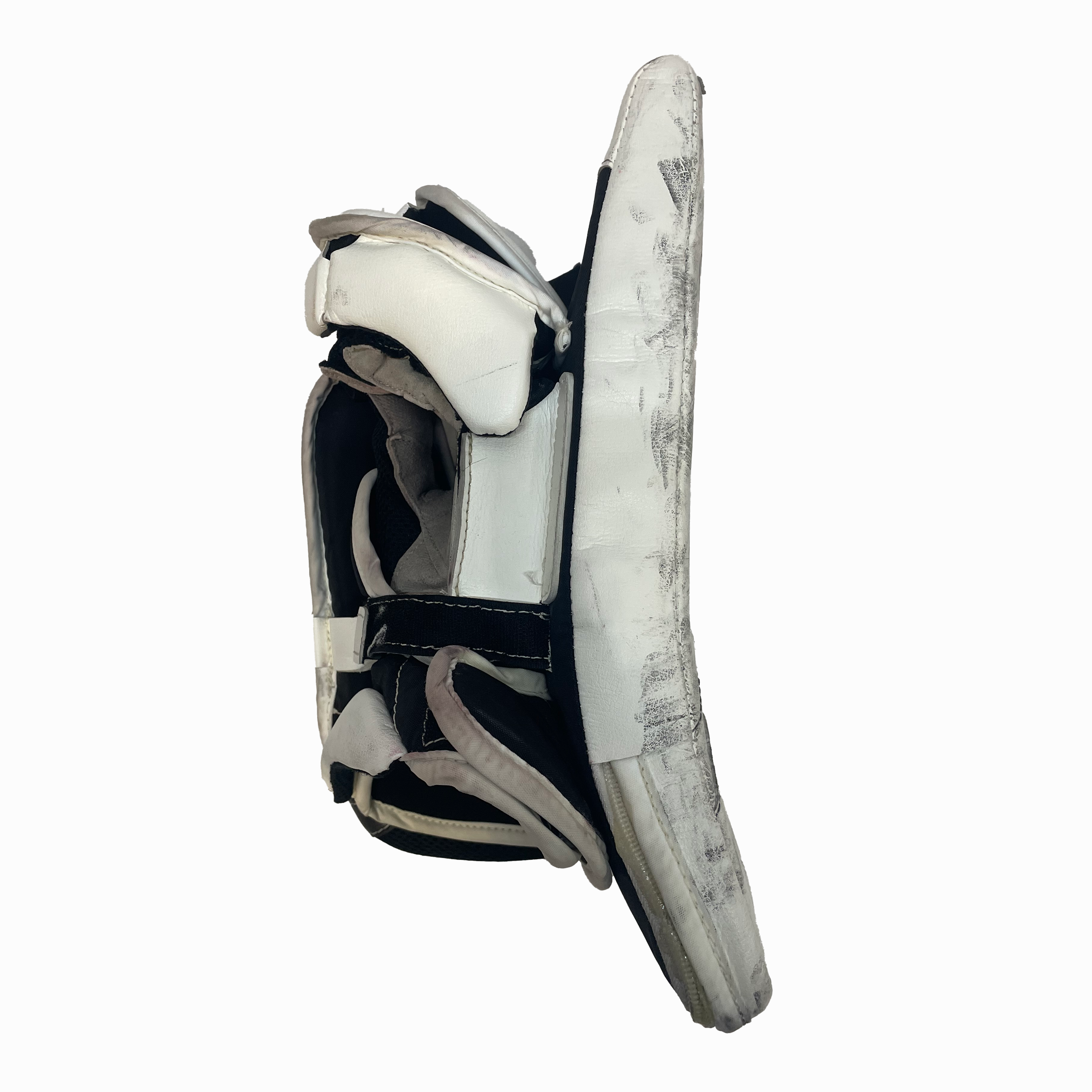 TRUE Hzrdus PX4 - Used Full Right Pro Stock Goalie Full Set (White/Yellow/Black)