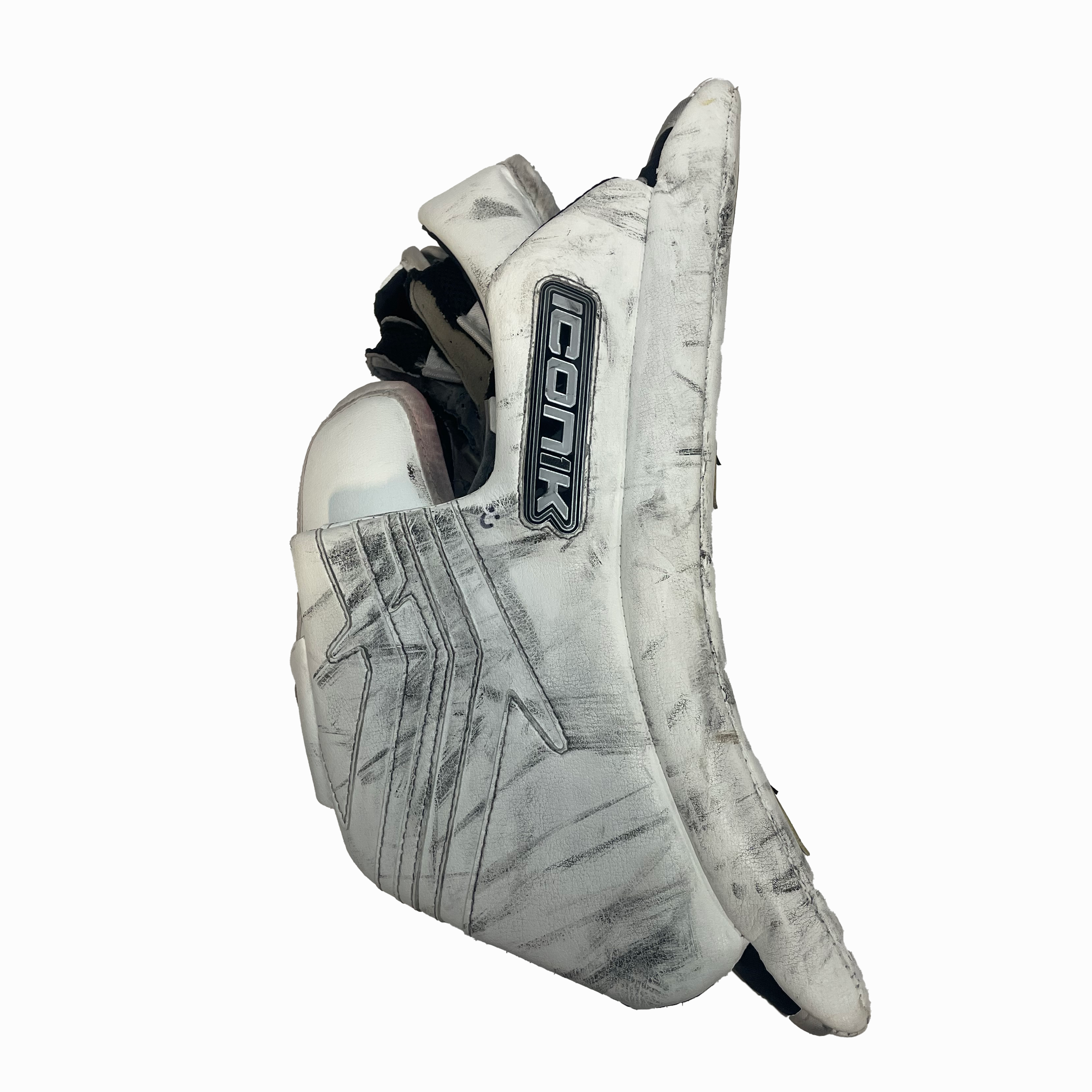 Brians Ico1k - Used Pro Stock Goalie Full Set (White/Black/Yellow)