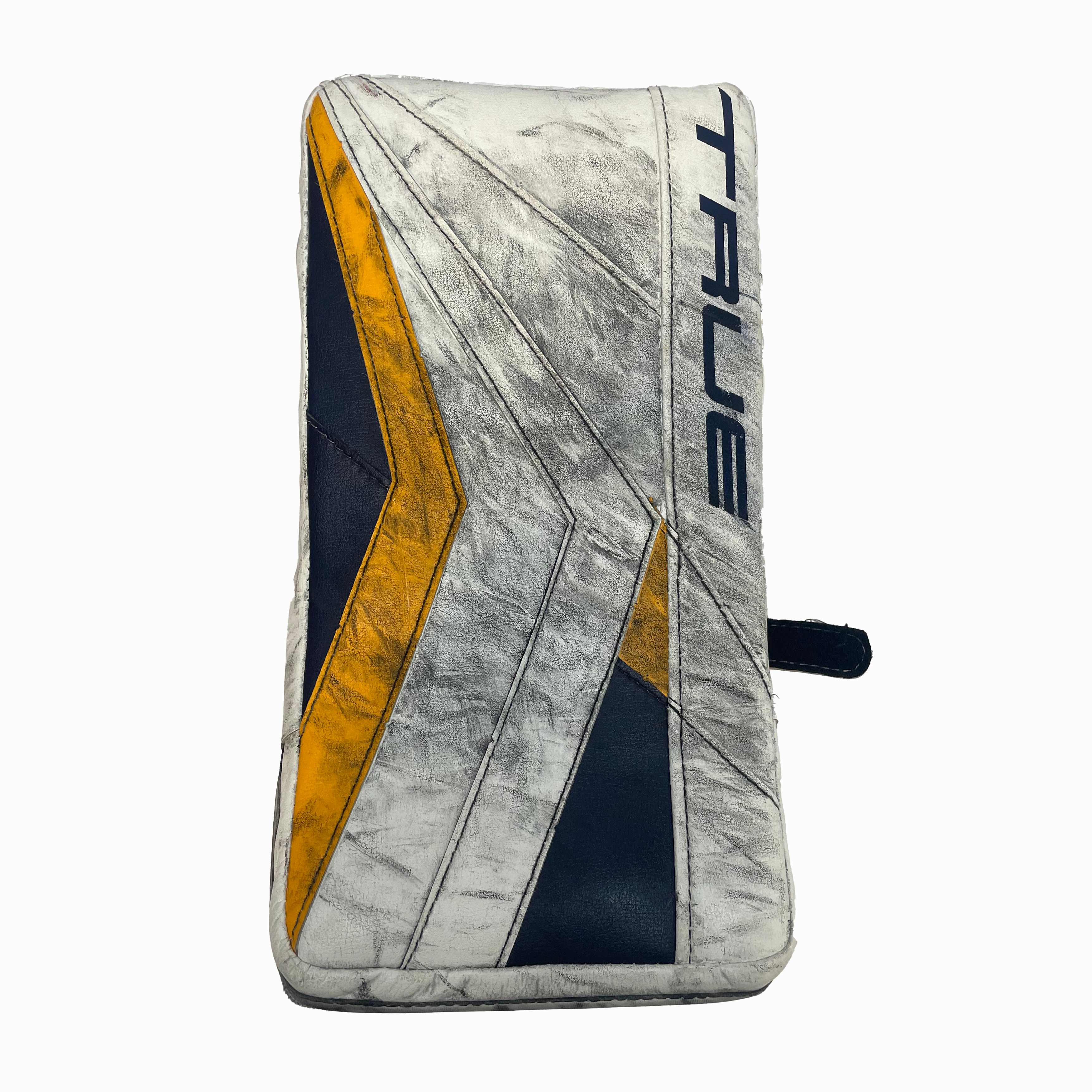 TRUE Catalyst PX3 - Used Pro Stock Goalie Full Set (White/Yellow/Navy)