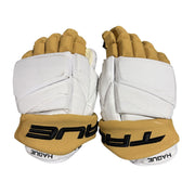 True Catalyst 9X - NHL Pro Stock Glove - Nick Hague (White/Gold/Black)