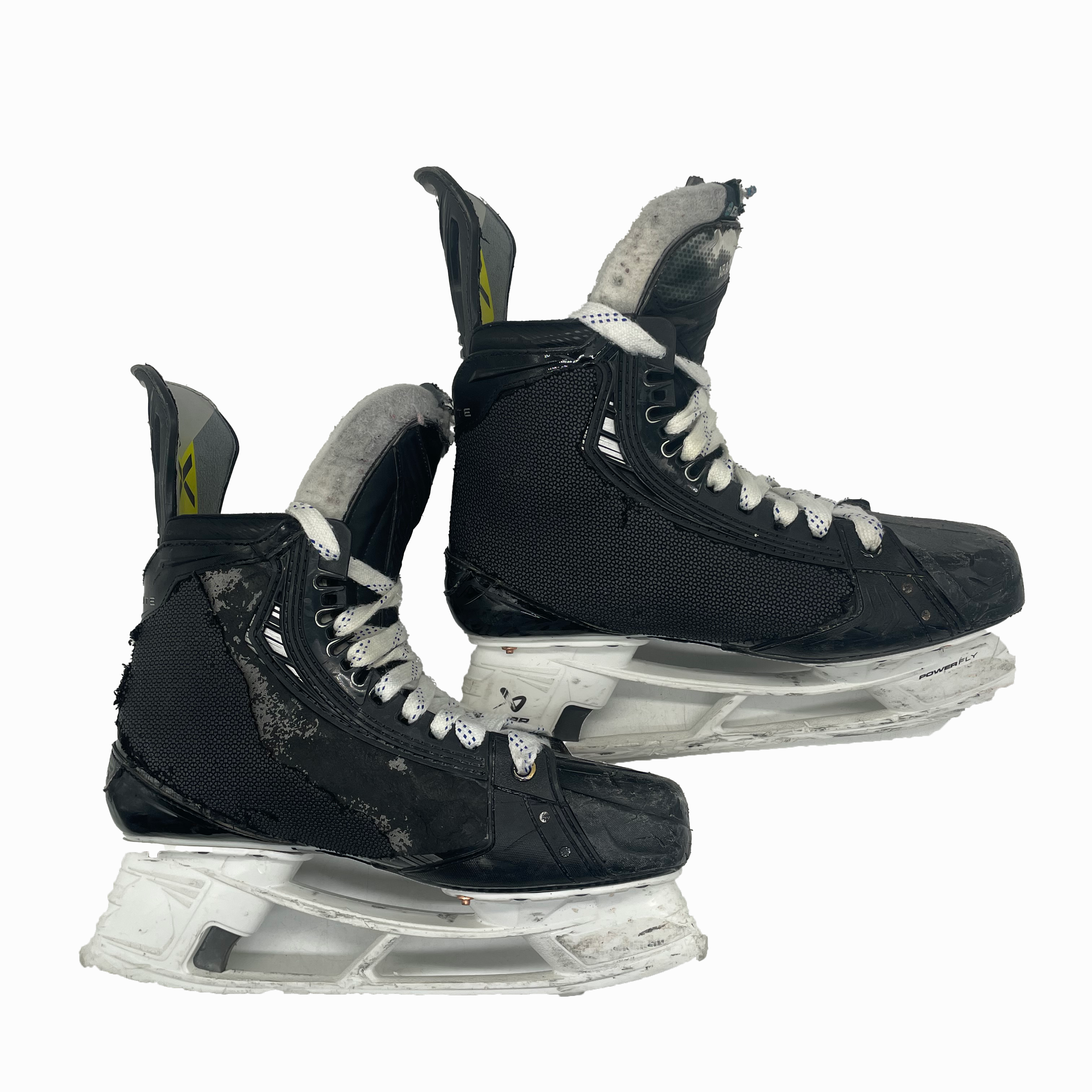 Bauer Vapor Hyperlite 2 - Used Pro Stock Skates with Shot Blockers - Size 10EE