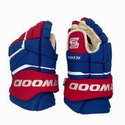 Sherwood Code Encrypt Pro - NHL Pro Stock Hockey Gloves - Juraj Slafkovsky (Montreal Canadiens)